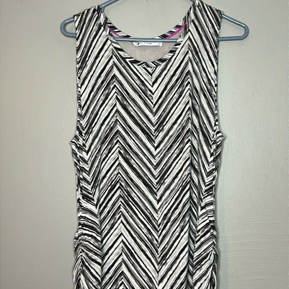Summer & Sage XL tan and cream maxi dress new without tags - Picture 1 of 7